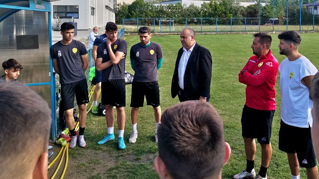 Marin Mitran îl contrazice pe Dan Alexa, care anunța că FC Brașov nu mai țintește la play-off. Președintele e supărat și dezamăgit după eșecul cu Progresul Spartac