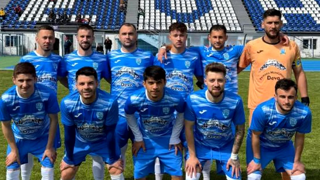CSM Deva este campioană în Liga 4 Hunedoara și așteaptă decernarea titlului în Arad