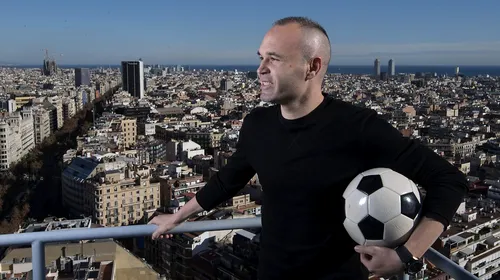 Iniesta vrea să se întoarcă la Barcelona! „Don Andres” se vede antrenând pe Camp Nou