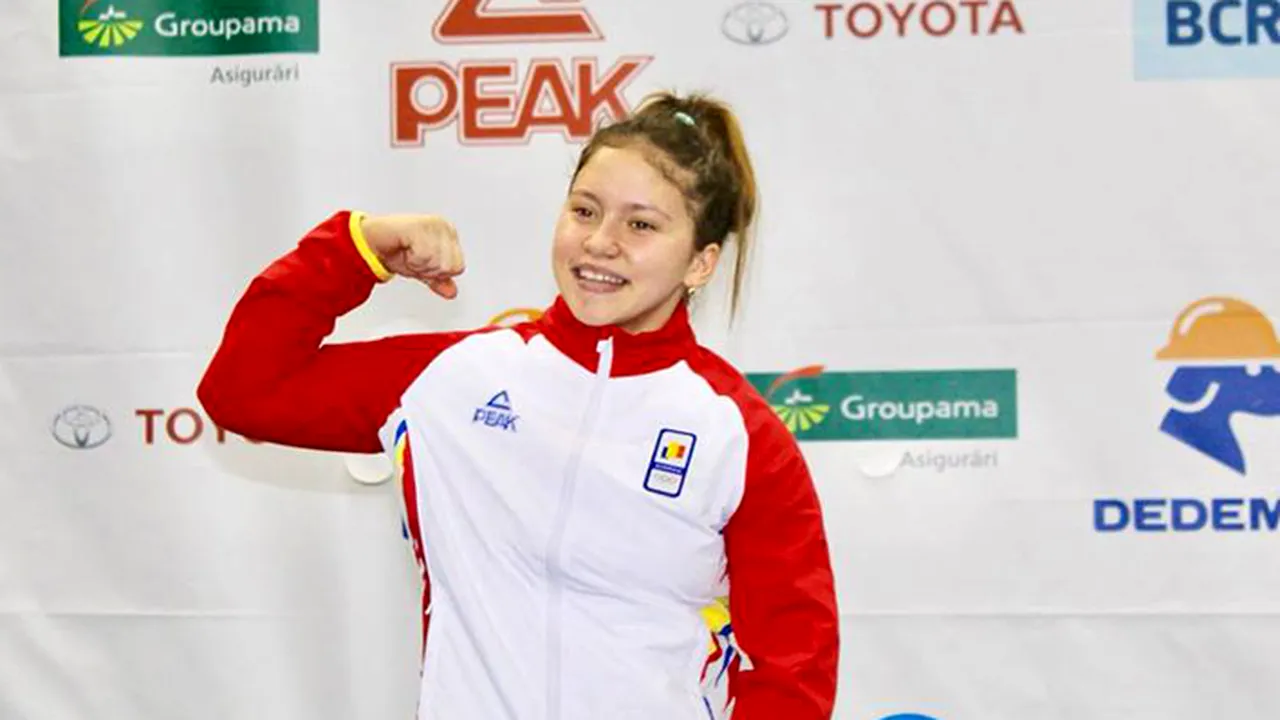 PERFORMANȚĂ‚. A doua medalie de AUR la Jocurile Olimpice de Tineret. Halterofila Sabina Baltag s-a impus la categoria 53 kilograme cu un total ce depășește de trei ori greutatea sa