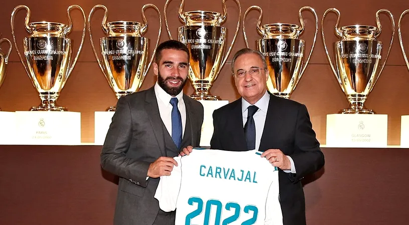  Carvajal a semnat prelungirea contractului cu Real: 