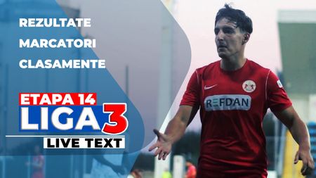 Etapa 14 Liga 3 | ”Sateliții” echipelor Oțelul, Dinamo și Petrolul au fost umiliți. Doar al FCSB a câștigat, iar al Craiovei a remizat la București