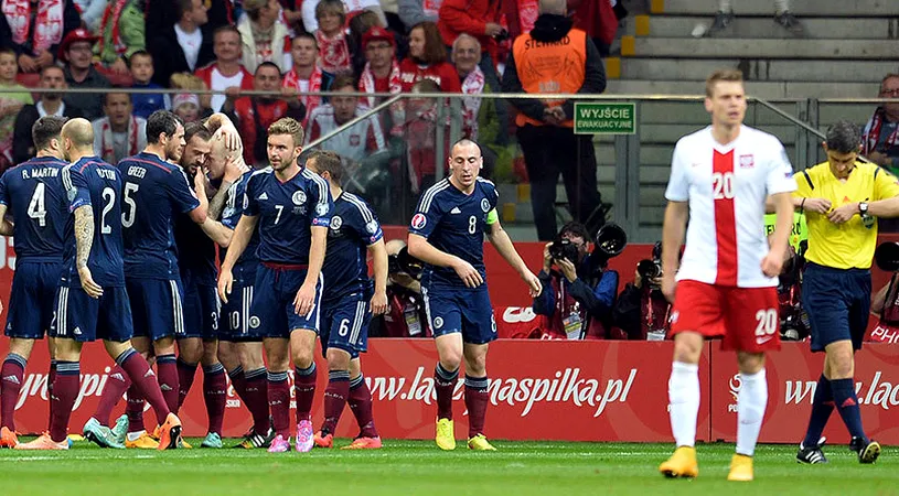 UEFA a deschis proceduri disciplinare după meciul Scoția - Polonia