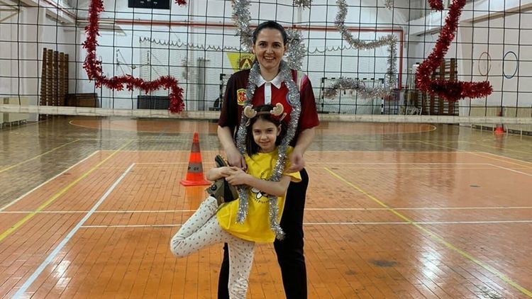 Are 8 ani și deja visează că va juca la Jocurile Olimpice