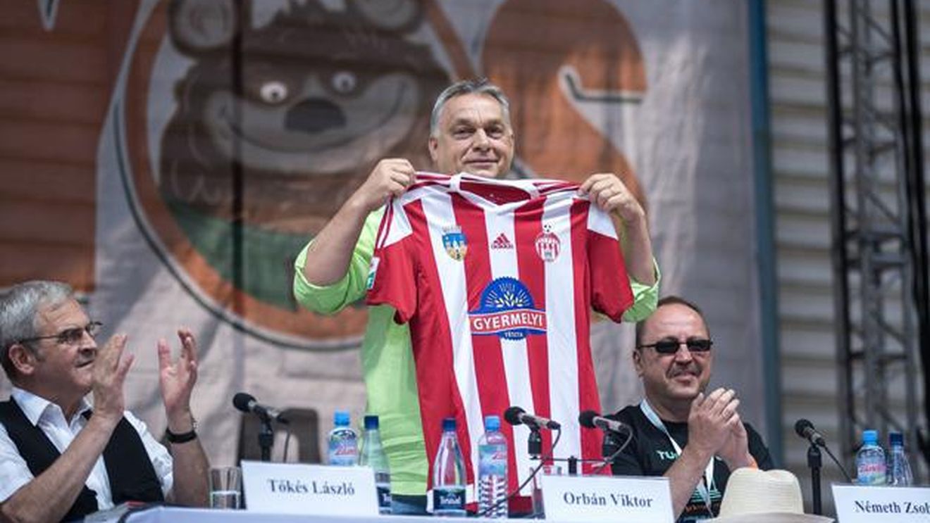 Nou promovata Sepsi are un suporter important! Viktor Orban, premierul Ungariei, s-a fotografiat cu tricoul echipei din Sfântu Gheorghe