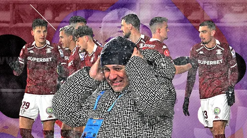 „Marius Şumudică nu pleacă! Nu ne-a zis nimic”. Fotbaliştii Rapidului nu cred că antrenorul va demisiona din cauza incidentului cu bulgări. EXCLUSIV