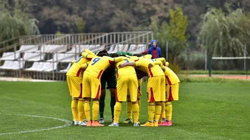 Naționala U15 a României a suferit o nouă înfrângere în fața Turciei, scor 1-0. A jucat și fiul unui fost mare jucător al tricolorilor 