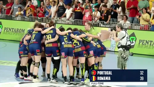 România a urcat pe podium la Campionatul European de tineret după o pauză de 16 ani! Naționala de handbal feminin a învins Portugalia și a luat medalia de bronz | VIDEO