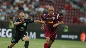 Matei, adversarul Unirii** după ce acum 21 de zile se bătea pentru Supercupă