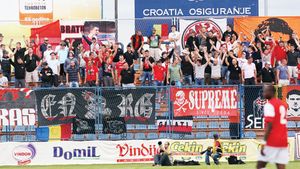 Teste severe la acces pentru fanii lui Dinamo! "Câinii" au avut parte de etilotest