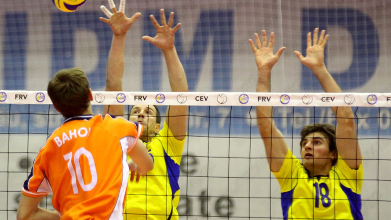 România-Muntenegru, scor 3-1, în al cincilea meci din Liga Europeană la volei masculin
