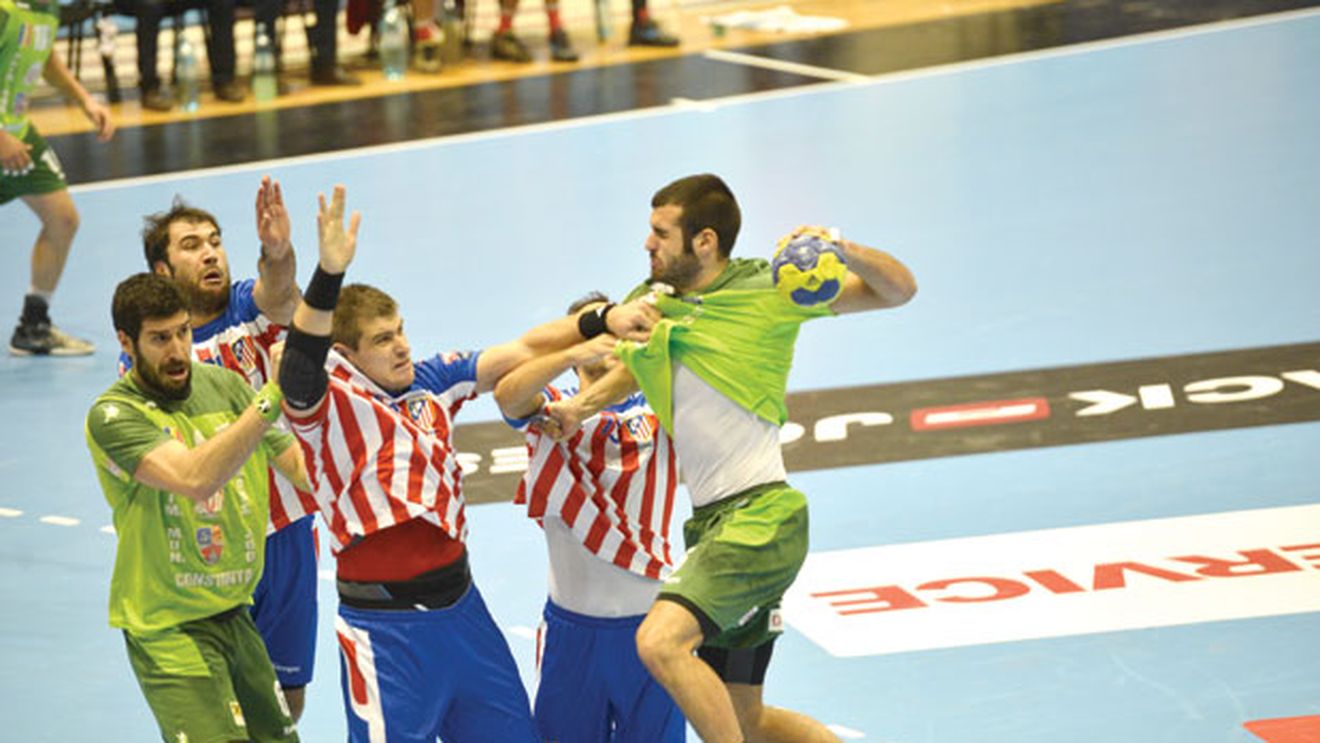 Războinici 40 de minute!** HCM a pierdut în grupele Ligii cu Atletico Madrid (23-28), după ce a condus cu cinci goluri în minutul 40 (18-13)