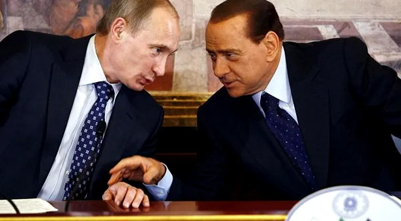 Putin, întâlnire cu Berlusconi. Italienii îi pregătesc o primire de gală liderului rus