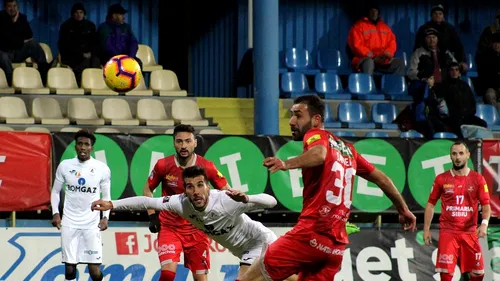 FC Hermannstadt - Gaz Metan 1-1, în etapa 21 din Liga 1. Final de meci! Cele două echipe își împart punctele