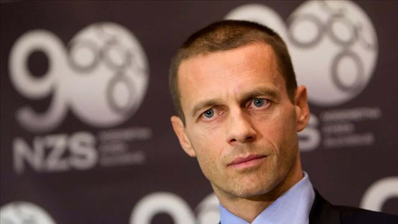 Președintele UEFA, Aleksander Ceferin, anunță criză fără precedent în fotbal: 