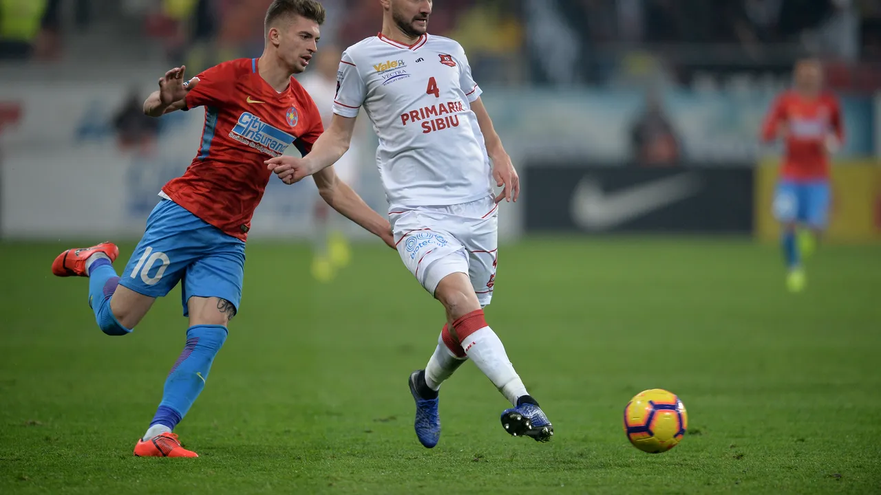 Sărbătoarea golului, priveghiul defensivelor. FCSB - Hermannstadt 4-3, un meci în care ofensivele au reparat erorile uriașe din apărare