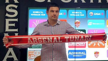 OFICIAL | CS Tunari are antrenor! Alegerea nou-promovatei în Liga 2, Florin Stîngă. Cine face parte din stafful tehnic al ”omului potrivit” pentru îndeplinirea obiectivului
