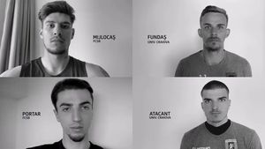 Coman, Vlad, Bancu și Mihăilă, ambasadorii unei campanii împotriva coronavirusului: „Acum, cu toții susținem aceeași echipă” | VIDEO