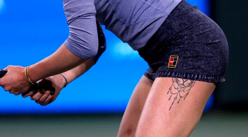 Culmea sponsorizării în tenis! O jucătoare cunoscută și-a tatuat sigla sponsorului tehnic, apoi i-a fost reziliat contractul | FOTO