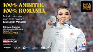 Mihaela Cambei, premiu special în Gala Mari Sportivi ProSport 2024! Mesajul emoționant pe care l-a transmis: „M-a suportat și a avut grijă de mine!”