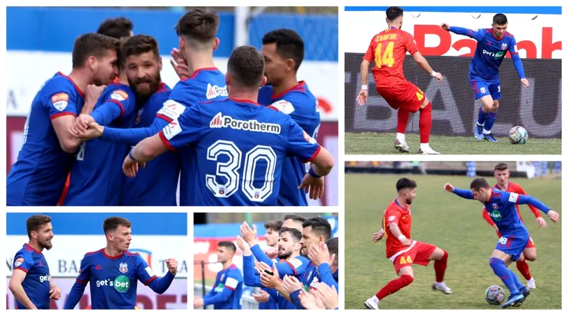VIDEO | Steaua are o țintă clară, iar căpitanul Valentin Bărbulescu nu se ascunde: ”Prefer să jucăm urât și să fim în play-off.” Reacțiile jucătorilor din Ghencea, după succesul categoric cu Unirea Constanța