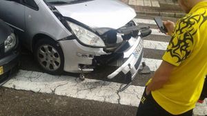 Rusescu a fost implicat într-un accident rutier ușor pe o stradă din Sevilla