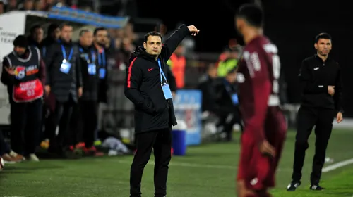 Discurs insipid, inodor și incolor al lui Mihai Teja, după 0-0 cu CFR Cluj: „N-am reușit să facem mai mult”