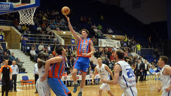 Steaua  - "U" Cluj 82-75, în primul meci din finala mică a Ligii Naționale de baschet masculin