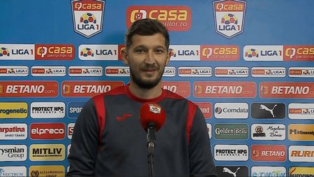 Mihai Costea, gafă impardonabilă la interviul de după meciul cu CS U Craiova. Ce i-a urat lui Adrian Mititelu în pușcărie