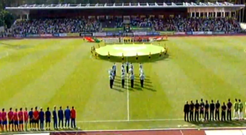 VIDEO! Gafă uriașă făcută de la UEFA la CE U19! Au pus imnul Iugoslaviei la Serbia - Portugalia