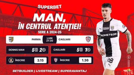 ADVERTORIAL | Parma – Cagliari: Man&Mihăilă vs Răzvan Marin!