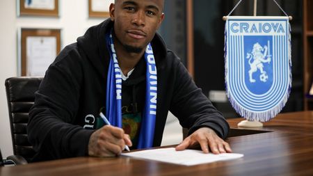 OFICIAL | U Craiova, transfer de ultimă oră pentru play-off! Claude Dielna a semnat contractul! Salariul pe care îl va câștiga | FOTO
