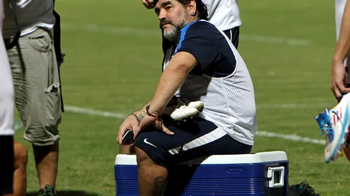 Maradona a luat cinci 