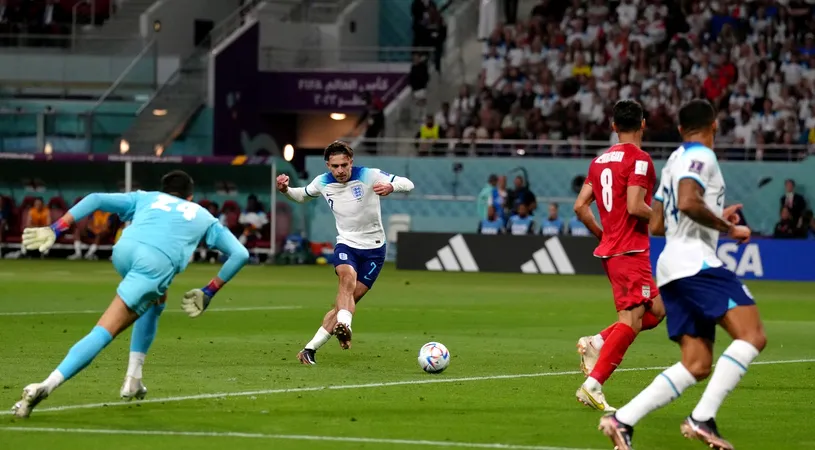 Anglia - Iran 6-2. Naționala lui Gareth Southgate se impune fără probleme în prima etapă a Campionatului Mondial din Qatar