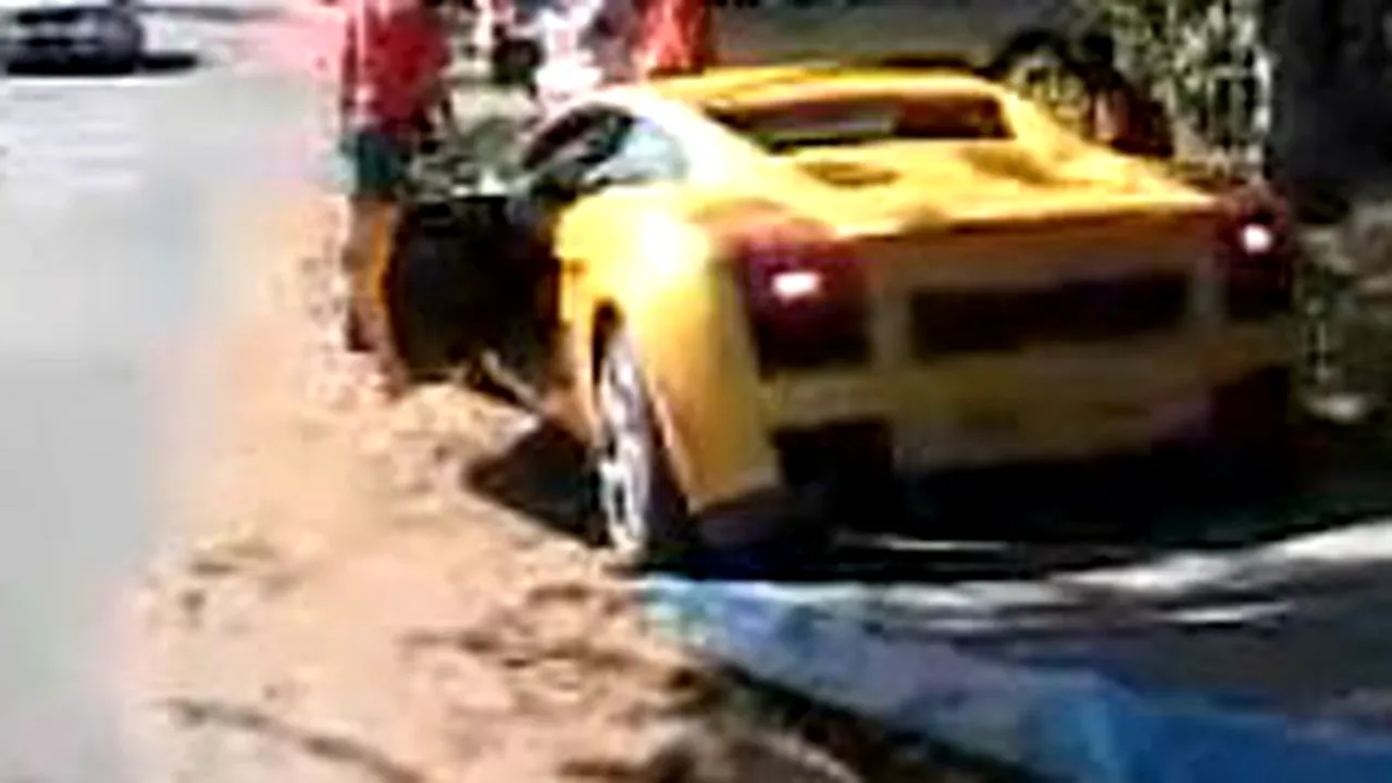 VIDEO** Cine îl oprește pe Benzema? După un Q5, a făcut praf și un Lamborghini!