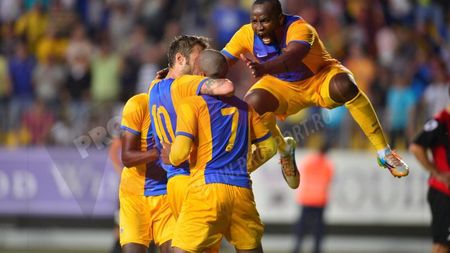 "Lupii" câștigă greu primul meci oficial al sezonului și sunt favoriți la calificare. Petrolul - Flamurtari 2-0