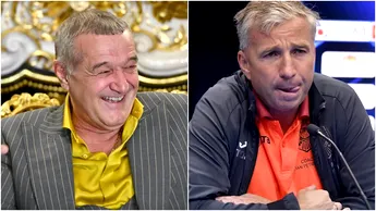 Gigi Becali nu s-a abținut şi i-a dat lovitura lui Dan Petrescu exact la ieşirea din emisiunea TV: „Ştiam că vine Hristos cu putere”