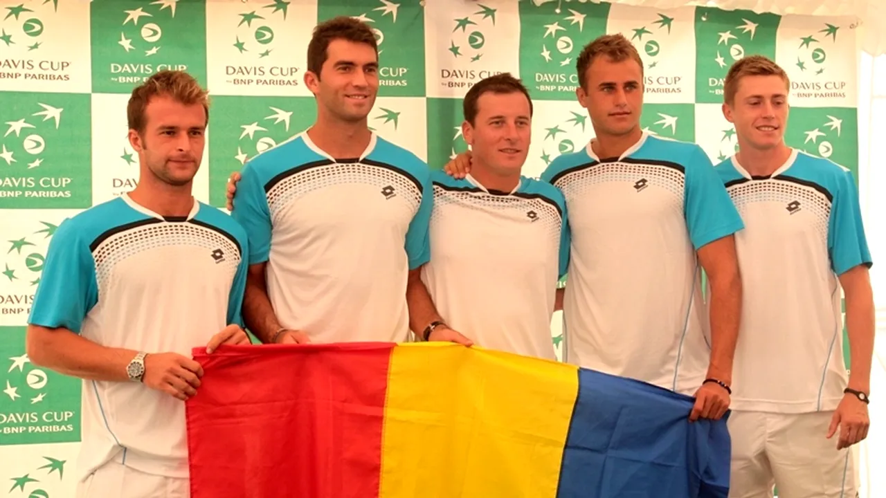 Andrei Pavel l-a ales pe Ungur în locul lui Copil. Cupa Davis: Ucraina - România, schimbările și programul meciurilor