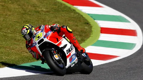 Andrea Iannone, pole position în MotoGP la Mugello. Marquez s-a calificat abia al 13-lea și a făcut o criză de nervi la finalul Q1