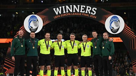 UEFA, gest superb pentru Istvan Kovacs, după ce românul a arbitrat perfect finala Europa League dintre Atalanta și Bayer Leverkusen, scor 3-0