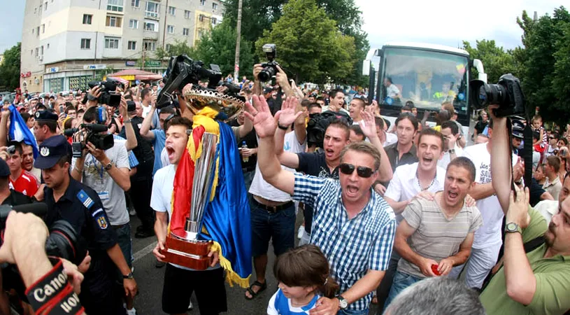 Unirea campionilor cu fanii