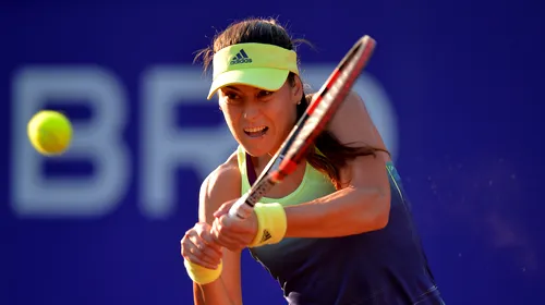 FOTO | A ieșit soarele pentru Sorana: Cîrstea își regăsește ritmul pe zgura de la București și câștigă primul meci WTA din 2015