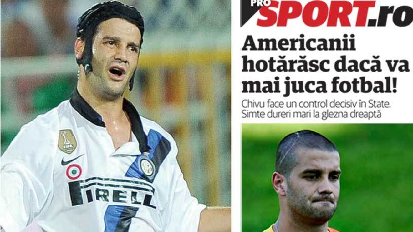Zile decisive pentru Chivu: va afla în curând dacă mai poate juca fotbal!