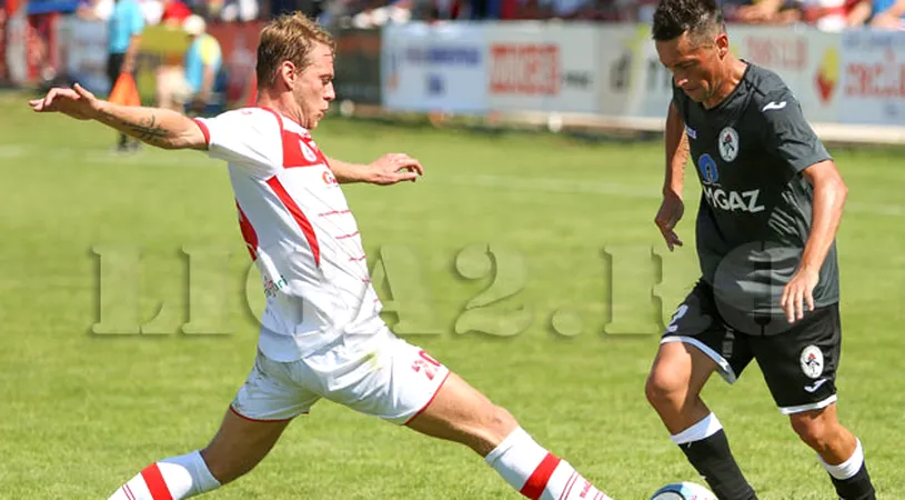 Ciprian Petre s-a întors după 11 ani în  Liga a 2-a: 