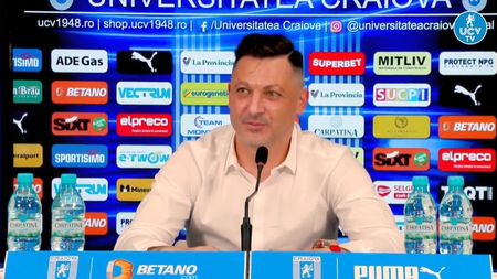 De ce nu a ajuns Mirel Rădoi la echipa lui Adrian Mititelu? Antrenorul a explicat la prezentarea oficială la Universitatea Craiova: „Înțeleg că sunt un tip dificil, că am condiții, că poate e greu de lucrat cu mine!”