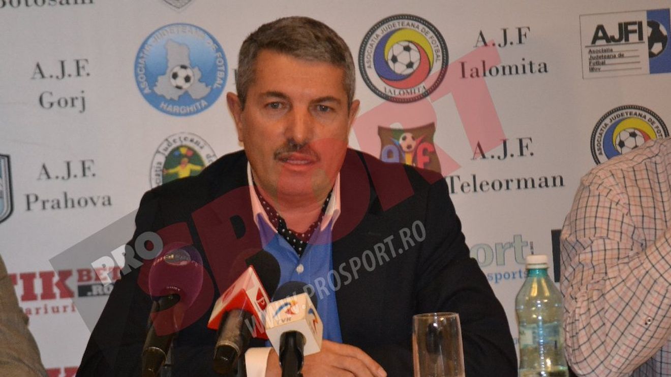 OFICIAL Încă un pretendent intră în cursă! Vasile Avram și-a anunțat cadidatura la funcția de președinte al FRF