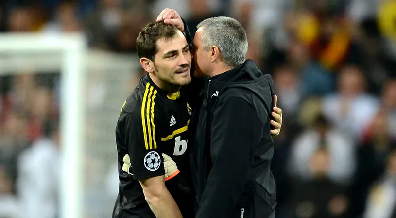Casillas a dezvăluit misterul întâlnirii de ieri cu Mourinho. Ce i-a spus tehnicianul lui Chelsea la finalul partidei din Ligă