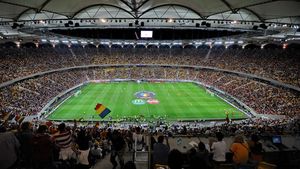 Arena Națională va fi plină la Steaua - Rapid, Becali își freacă palmele!** Cât va încasa din bilete