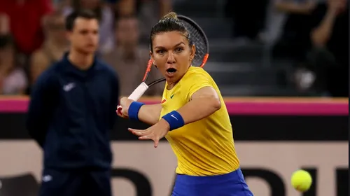 „A fost mai ușor astăzi”. Prima reacție a Simonei Halep după ce a dus România în Grupa Mondială. „Cu 40 de minute înainte de meci, a venit arbitrul și a anunțat că s-a schimbat jucătoarea. M-am gândit că ar fi trebuit să mă antrenez un pic cu Mihaela Buzărnescu…”