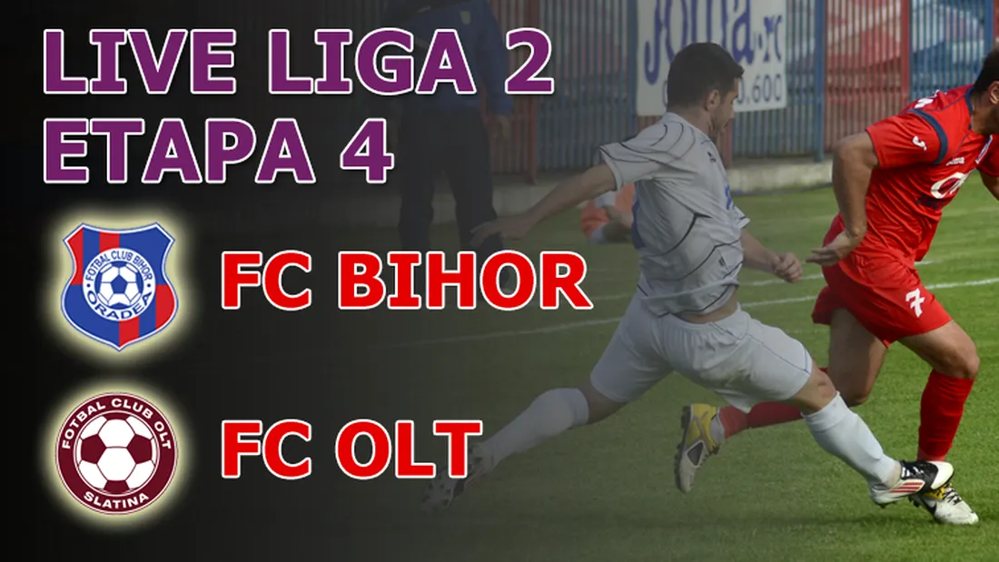FC Bihor - FC Olt 1-1!** Egal echitabil la Oradea